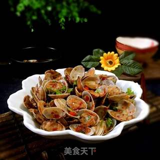 辣炒花甲的做法步骤:11