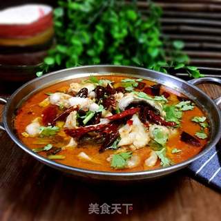 香辣水煮鱼的做法步骤:16