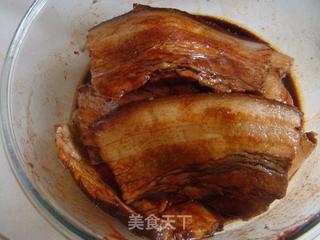 梅菜扣肉的做法步骤:8