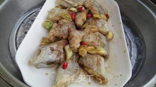 蒸带鱼的做法步骤:8