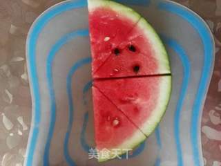 花样切西瓜的做法步骤:4