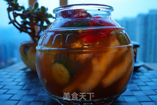 自制泡菜的做法步骤:4