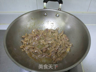 蚝油青椒牛柳的做法步骤:4