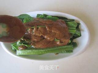 麻酱油麦菜的做法步骤:5