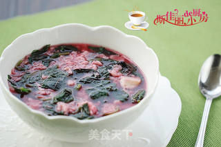 苋菜疙瘩汤的做法步骤:9