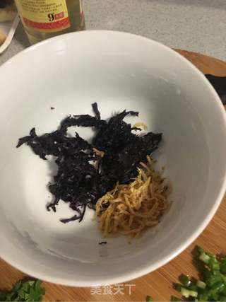 紫菜虾皮馄饨的做法步骤:4
