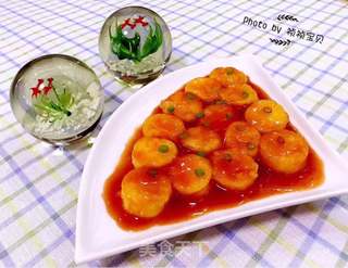 茄汁日本豆腐的做法步骤:9