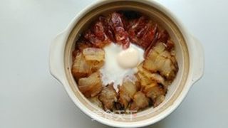 腊味双拼煲仔饭的做法步骤:8