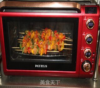 烤彩椒鸡肉串的做法步骤:10