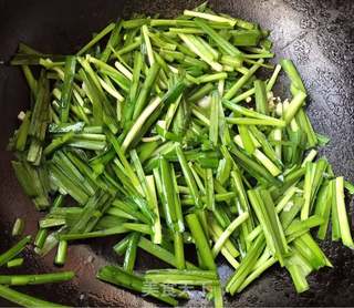韭菜炒肉燕的做法步骤:6