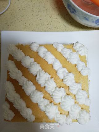 蓝莓奶油蛋糕的做法步骤:18