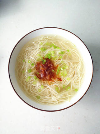 葱油龙须面的做法步骤:8