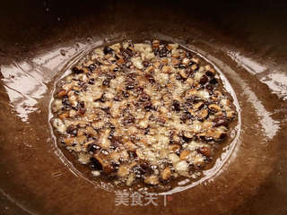 腊肠鸡蛋炒饭的做法步骤:4