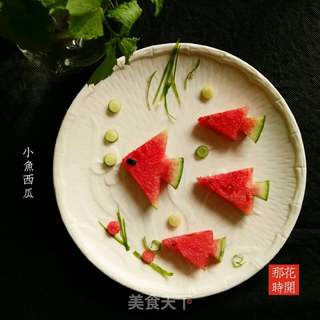 花样切西瓜的做法步骤:11