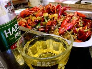 夜啤酒之麻辣小龙虾的做法步骤:17