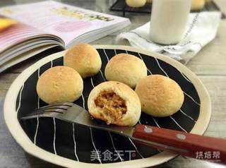 肉松麻薯包的做法步骤:11