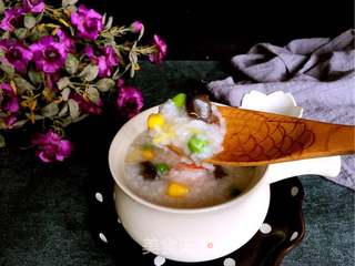 #信任之美五常大米试吃#海鲜粥的做法步骤:15