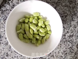 #信任之美五常大米试吃#毛豆鸡肉粥的做法步骤:5