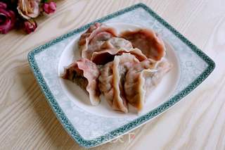 猪肉红苋菜饺子的做法步骤:12