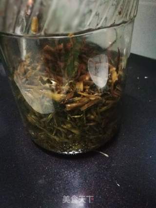 青辣椒蒜香伏问菜的做法步骤:4