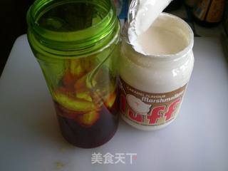 水果FLUFF棉花糖奶昔的做法步骤:4