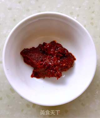 麻婆豆腐盖浇面的做法步骤:4