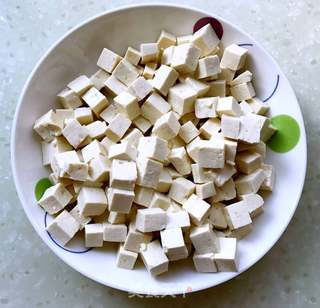 麻婆豆腐盖浇面的做法步骤:3