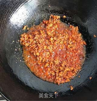 麻婆豆腐盖浇面的做法步骤:6