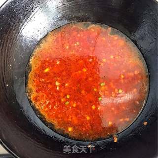 麻婆豆腐盖浇面的做法步骤：7