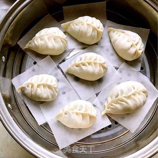 荠菜萝卜丝烫面包的做法步骤:11
