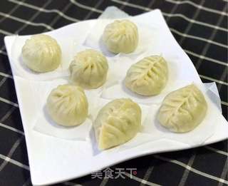 荠菜萝卜丝烫面包的做法步骤:13