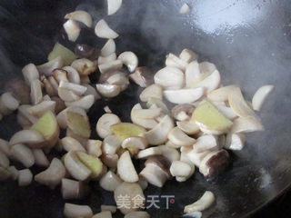 燕麦饭配三文鱼蘑菇汤的做法步骤:6