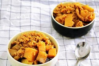 土豆焖饭的做法步骤:7
