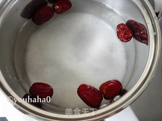 红枣大米粥的做法步骤:3