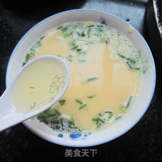 香油香葱火腿蛋羹的做法步骤：7