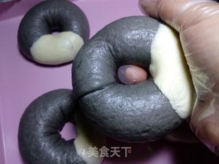 FLUFF棉花糖之龙猫贝果的做法步骤:35