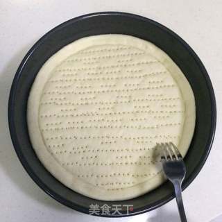 培根口蘑田园披萨的做法步骤:7