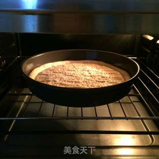 培根口蘑田园披萨的做法步骤:8