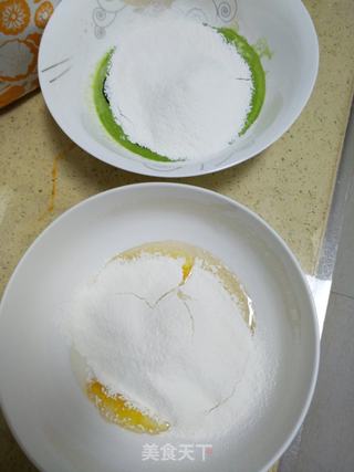 菠菜旋风蛋糕卷的做法步骤:3