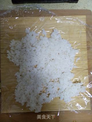 菠菜双拼寿司的做法步骤:8