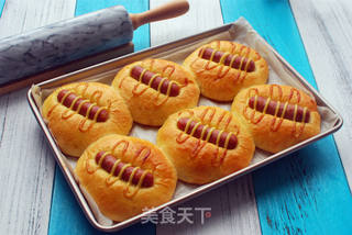 热狗面包的做法步骤：7