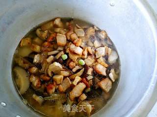 海鲜香菇饭的做法步骤:5