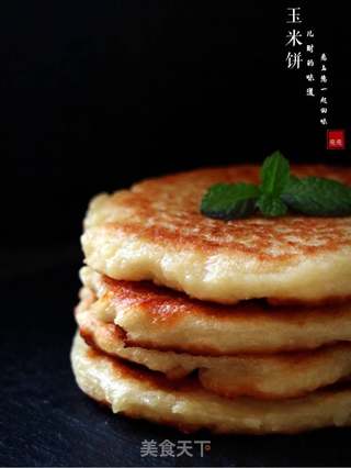 玉米饼的做法步骤:10