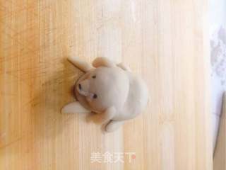 小狗馒头的做法步骤:12