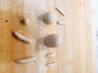 小狗馒头的做法步骤:15