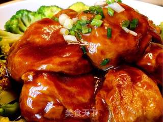 面筋塞肉的做法步骤:8