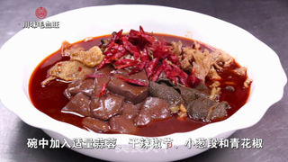 川味毛血旺的做法步骤:7