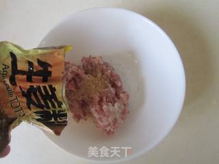 番茄木耳菜肉丸汤的做法步骤:2