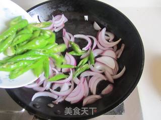 杭椒洋葱爆猪肝的做法步骤:6