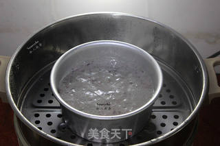 广式茶楼点心,紫薯马拉糕的做法步骤:9